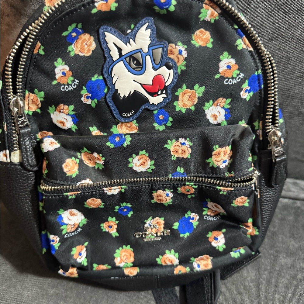 Coach mini backpack